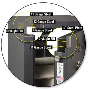 American Security BFII7250 42+2 Gun Safe