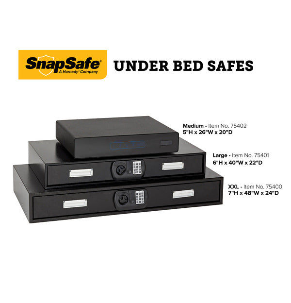 SnapSafe® Under Bed Safe XXL