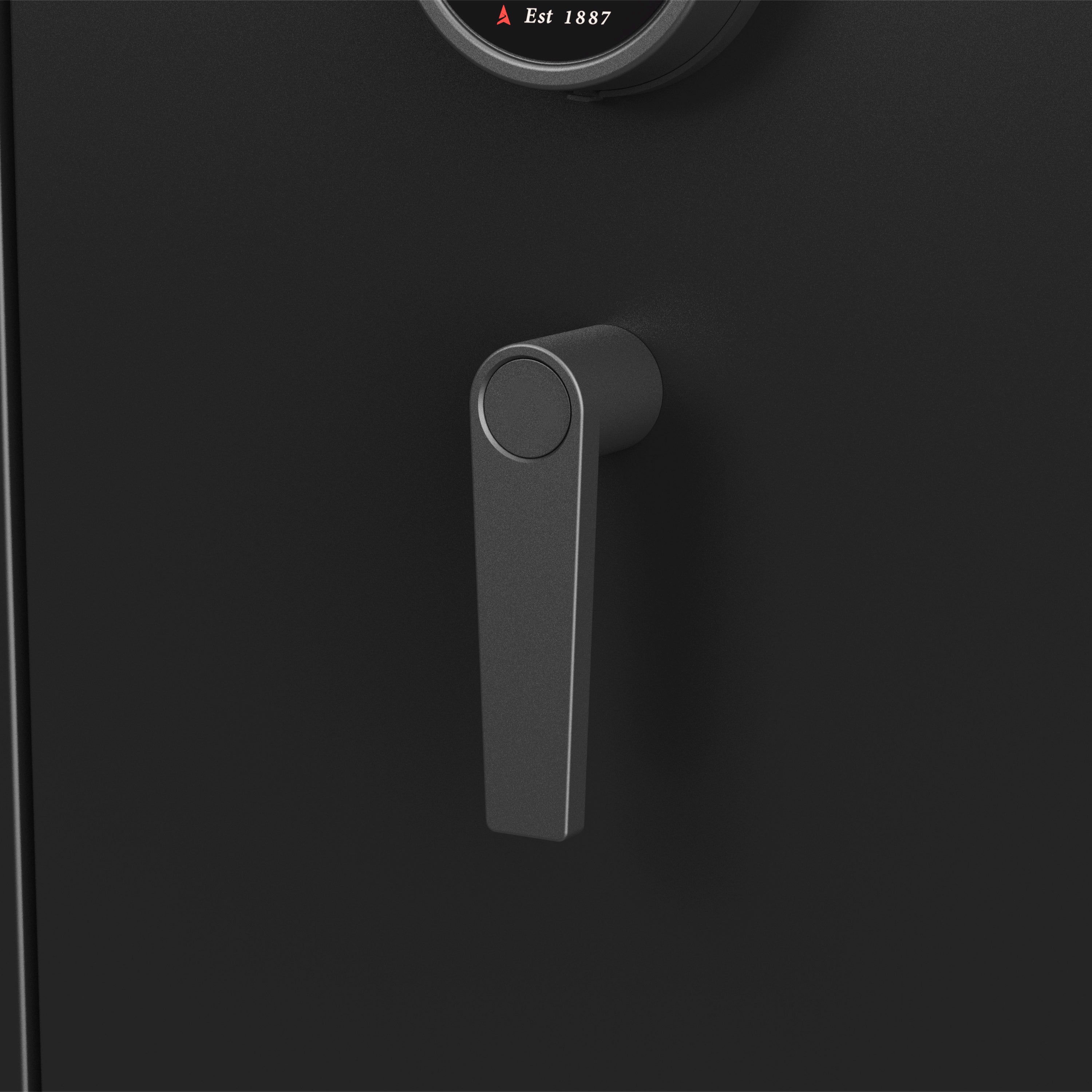 Domain 6-Gun Fire Safe with Electronic Lock, Black Finish