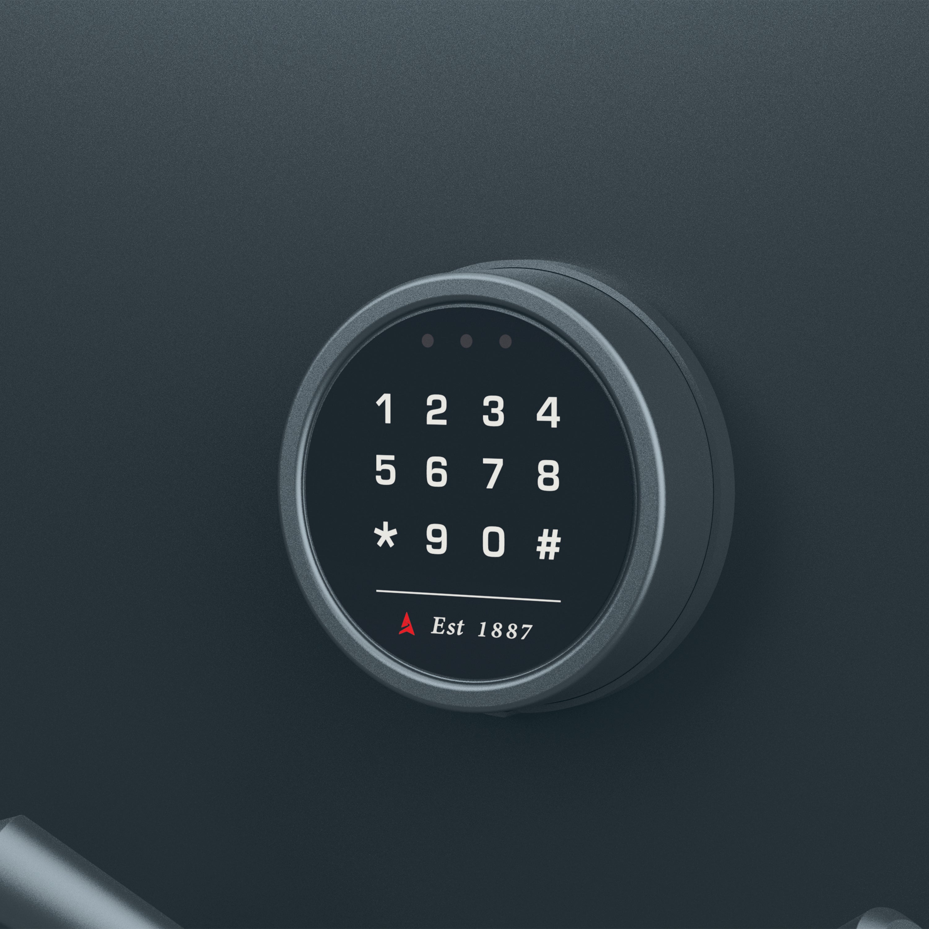 Domain 6-Gun Fire Safe with Electronic Lock, Black Finish