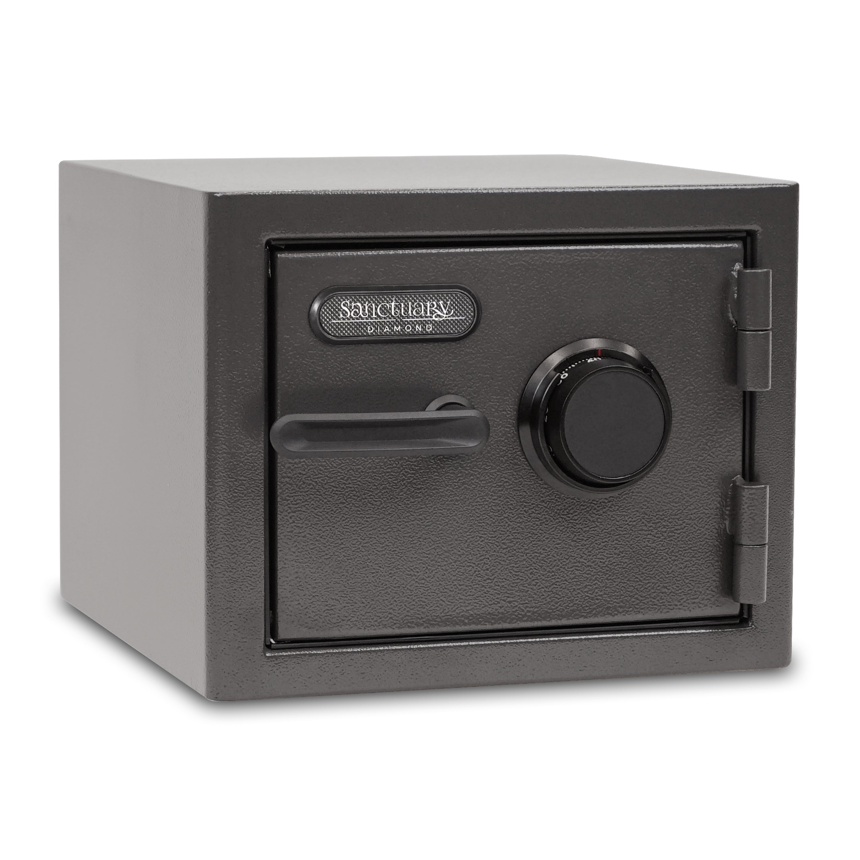 Diamond 0.79 cu. ft. Fireproof/Waterproof Home & Office Safe with Combination Lock, Dark Gray Hammertone Finish