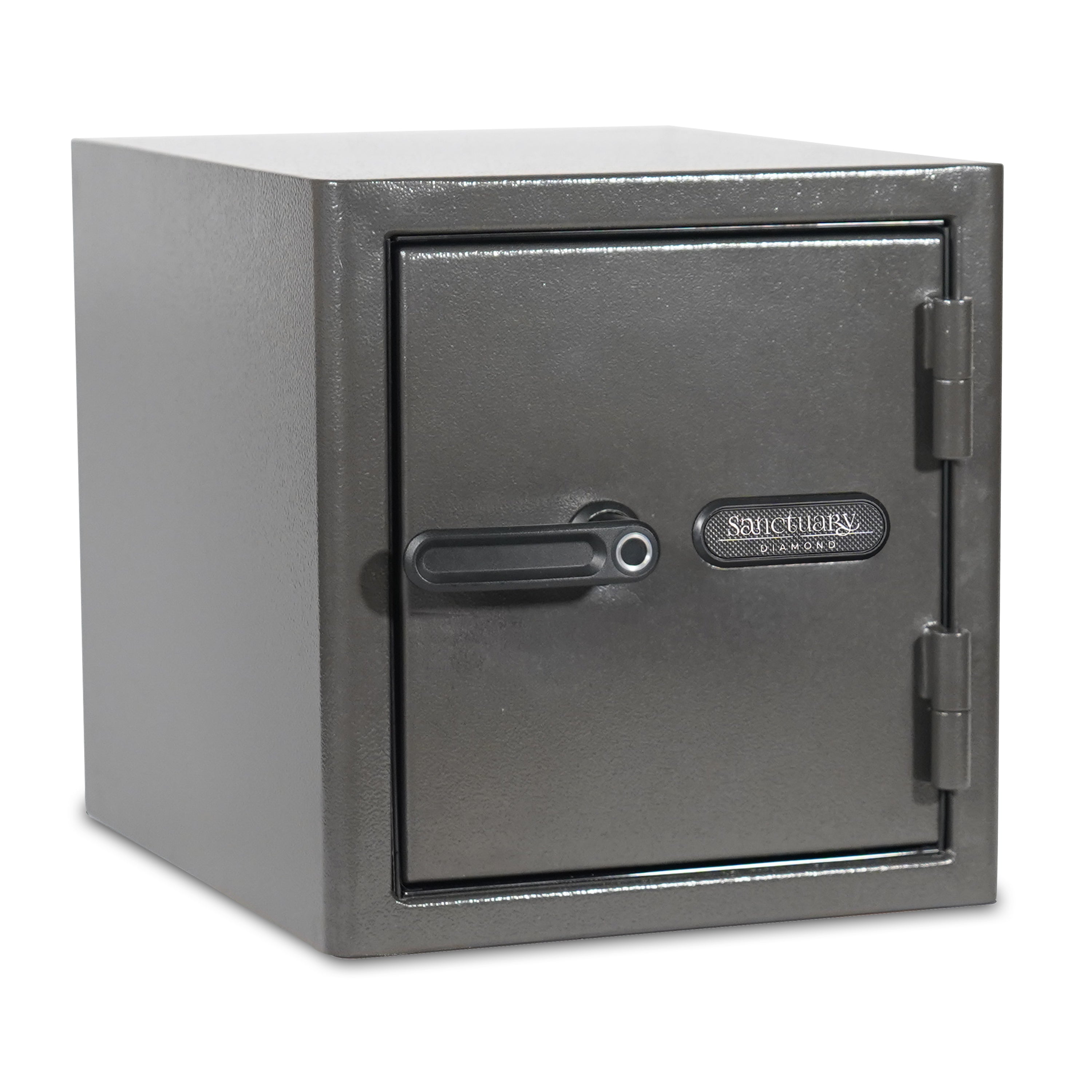 Diamond 1.32 cu. ft. Fireproof/Waterproof Home & Office Safe with Biometric Lock, Dark Gray Hammertone Finish