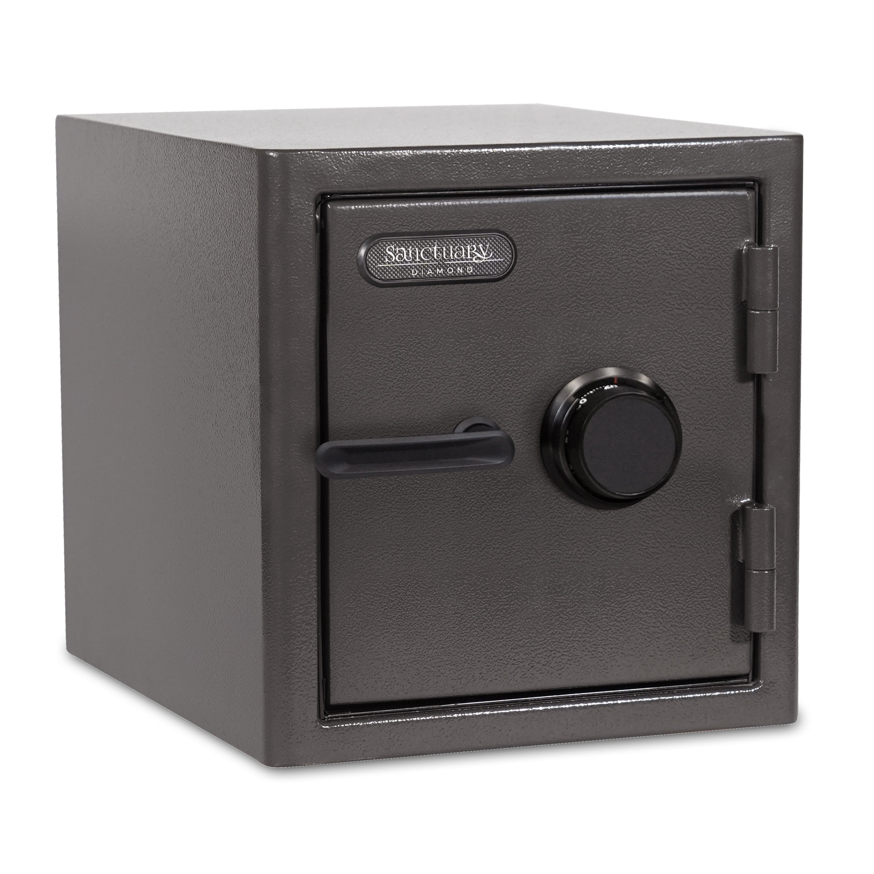 Diamond 1.32 cu. ft. Fireproof/Waterproof Home & Office Safe with Combination Lock, Dark Gray Hammertone Finish