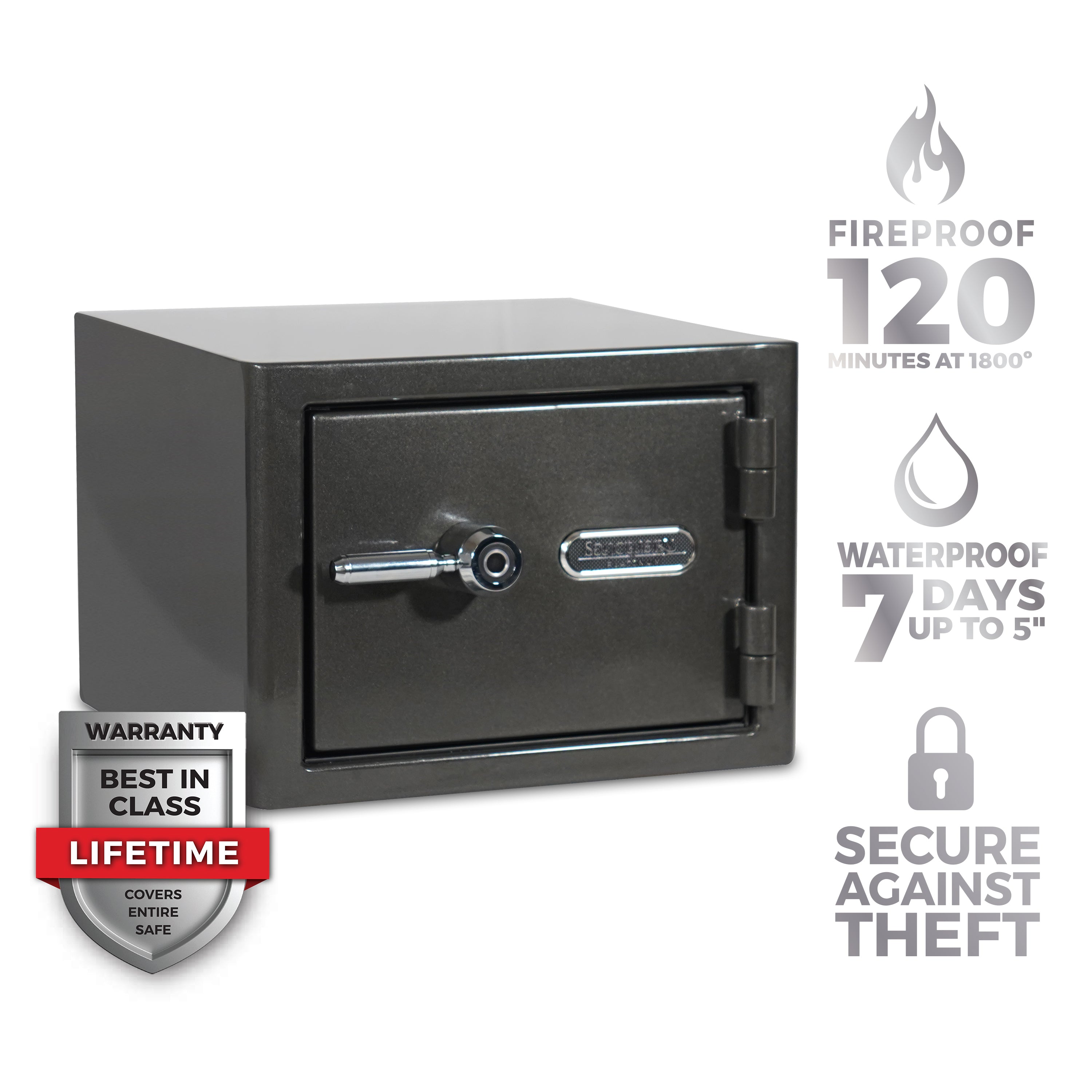 PLATINUM SERIES – BIOMETRIC 1.0 CU FT HOME AND OFFICE SAFE