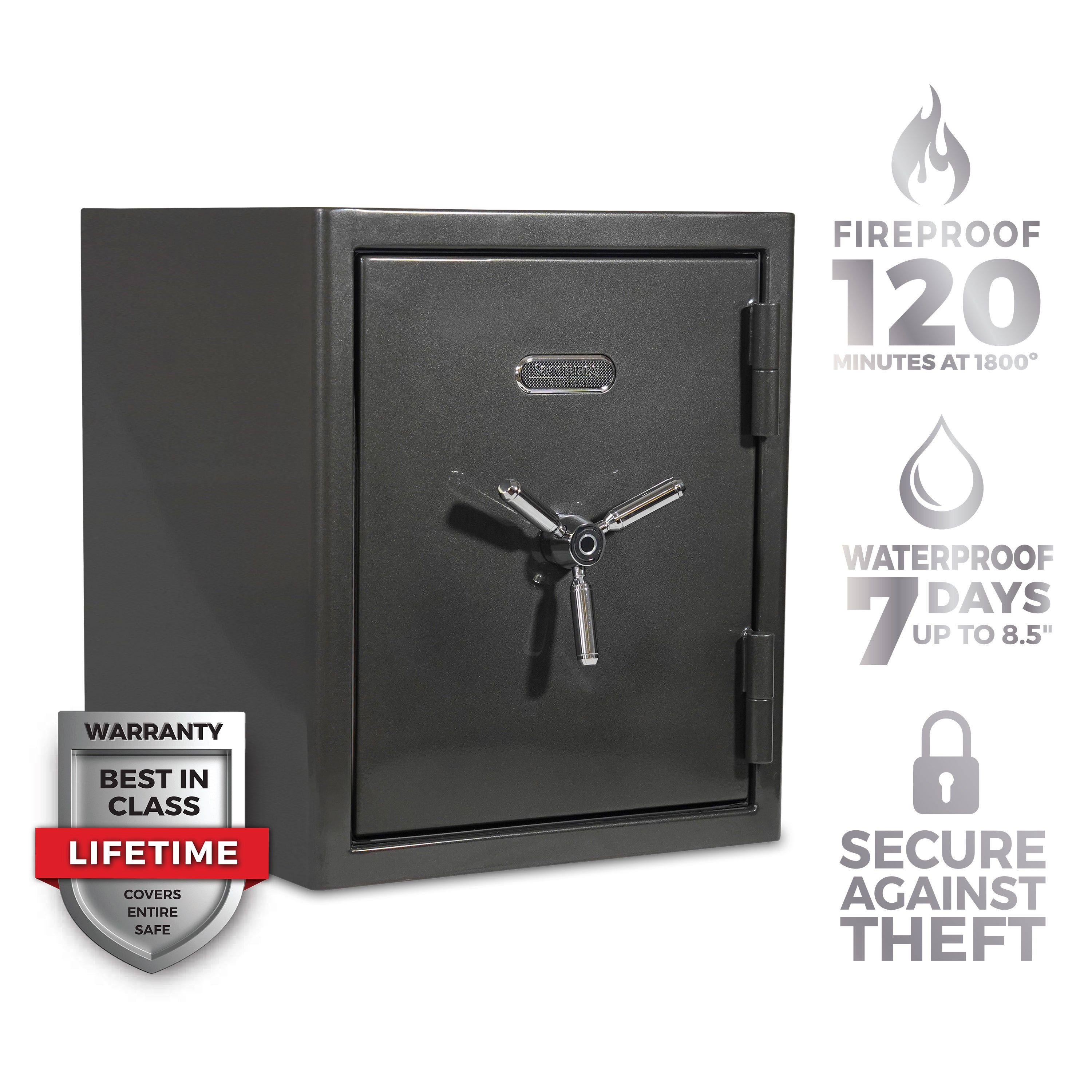 PLATINUM SERIES – BIOMETRIC 3.25 CU FT HOME AND OFFICE SAFE