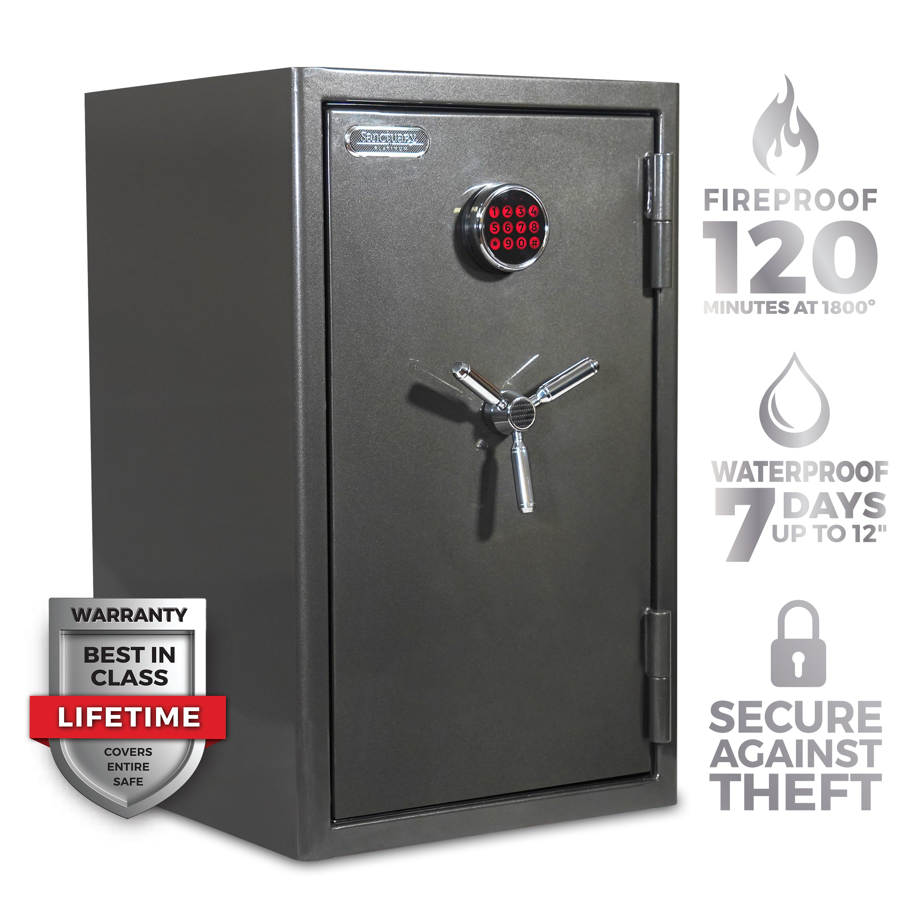 PLATINUM SERIES – 5.0 CU FT HOME AND OFFICE SAFE