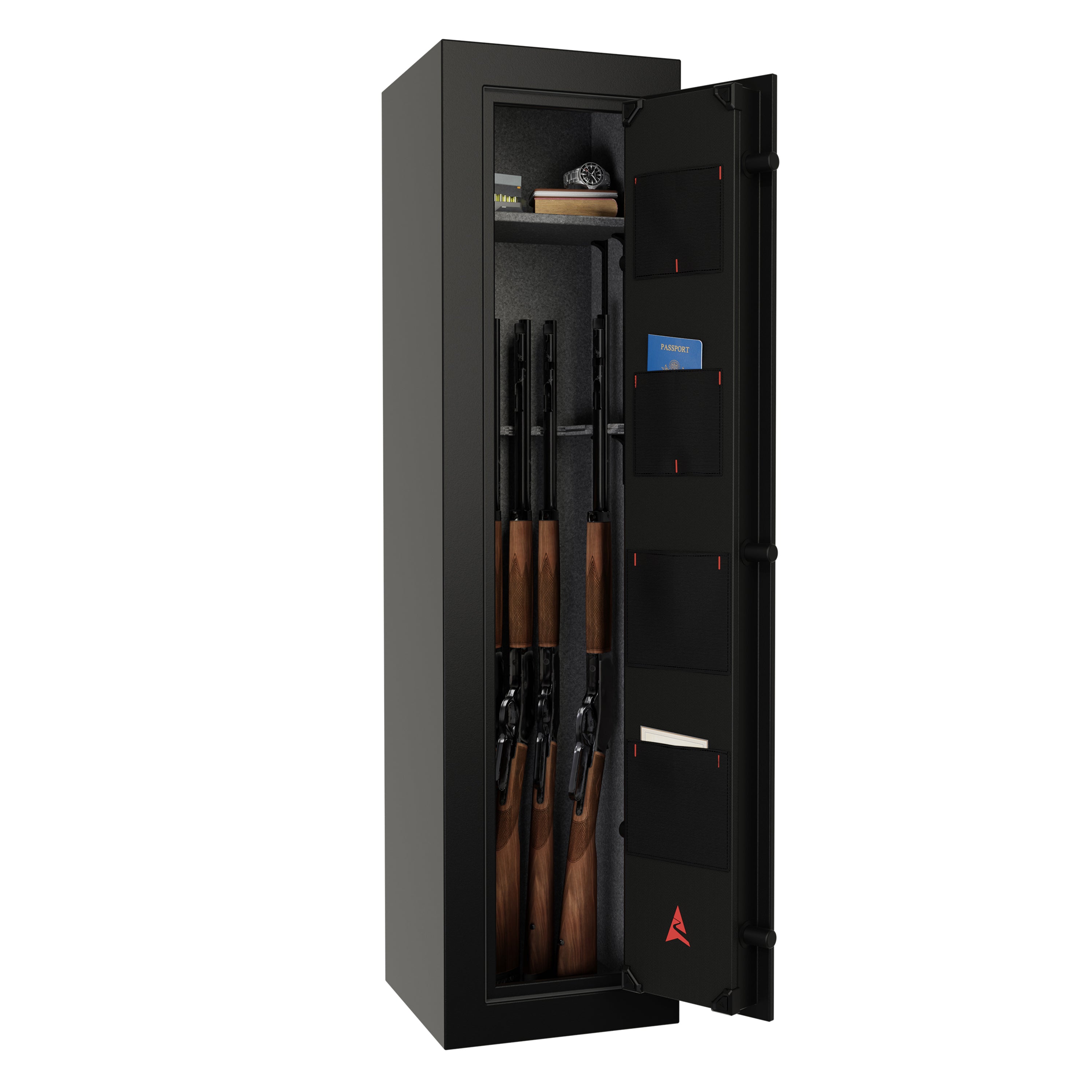 Domain 6-Gun Fire Safe with Electronic Lock, Black Finish