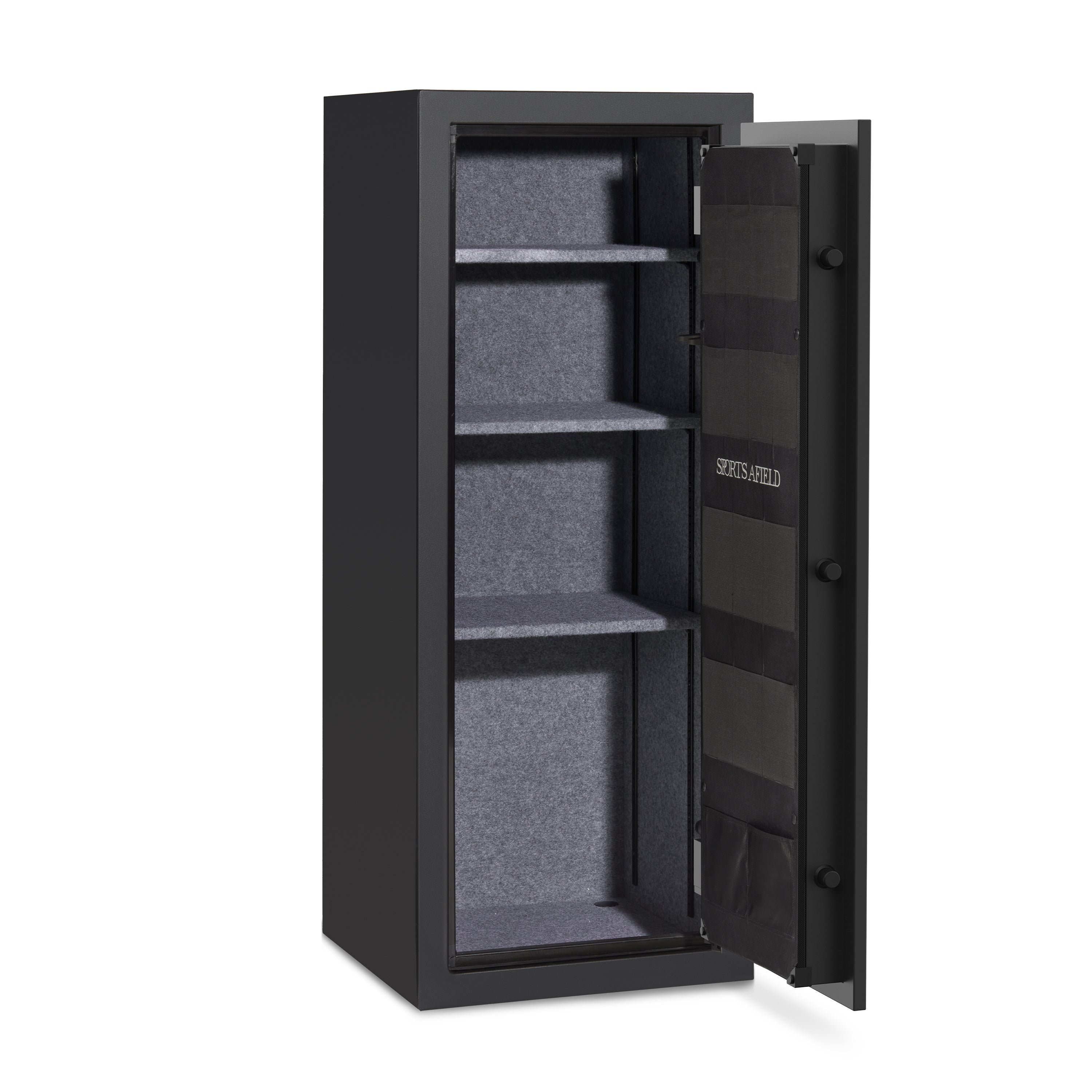 Ammo Safe 2-Gun Fireproof Electronic Long Gun Safe, Black