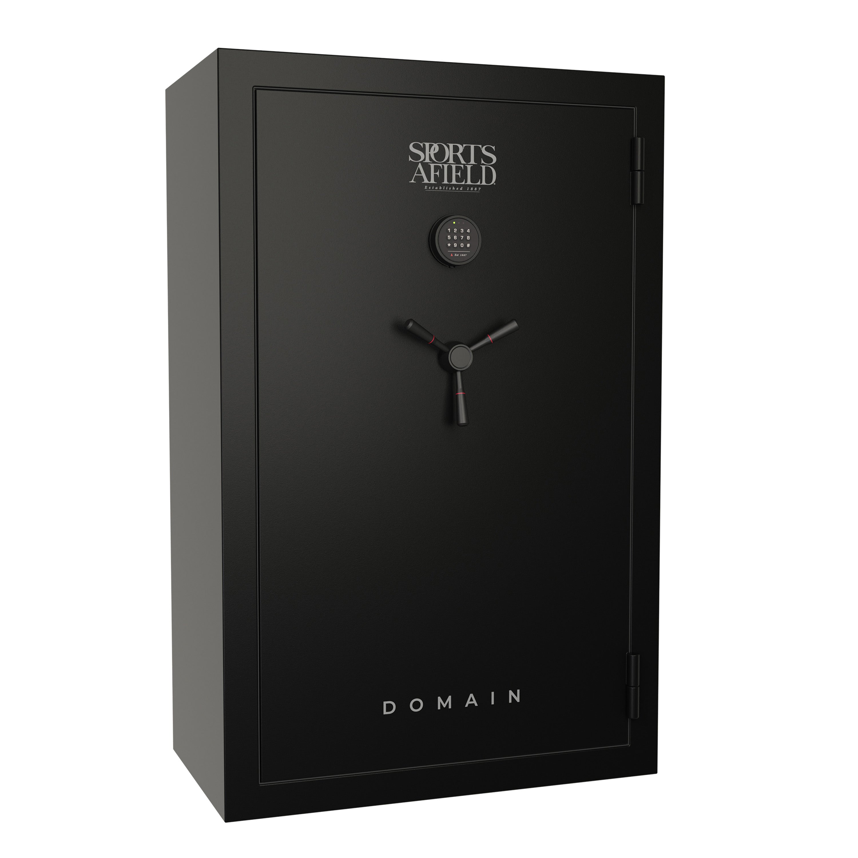 Domain 40-Gun Fire Safe with Electronic Lock, Black Finish