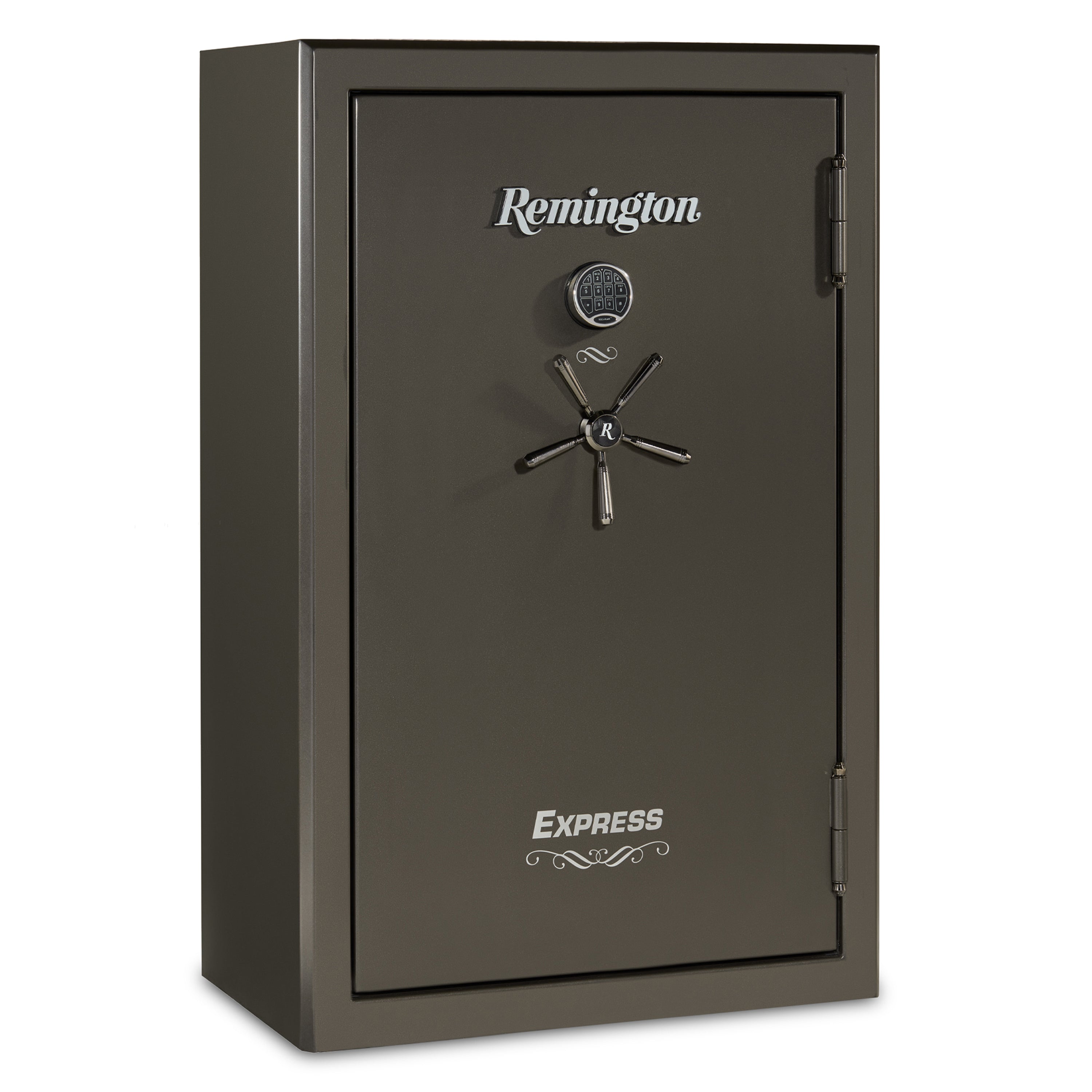 Express 44-Gun Fireproof and Waterproof Gun Safe with Electronic Lock, Graphite Satin Metallic Finish