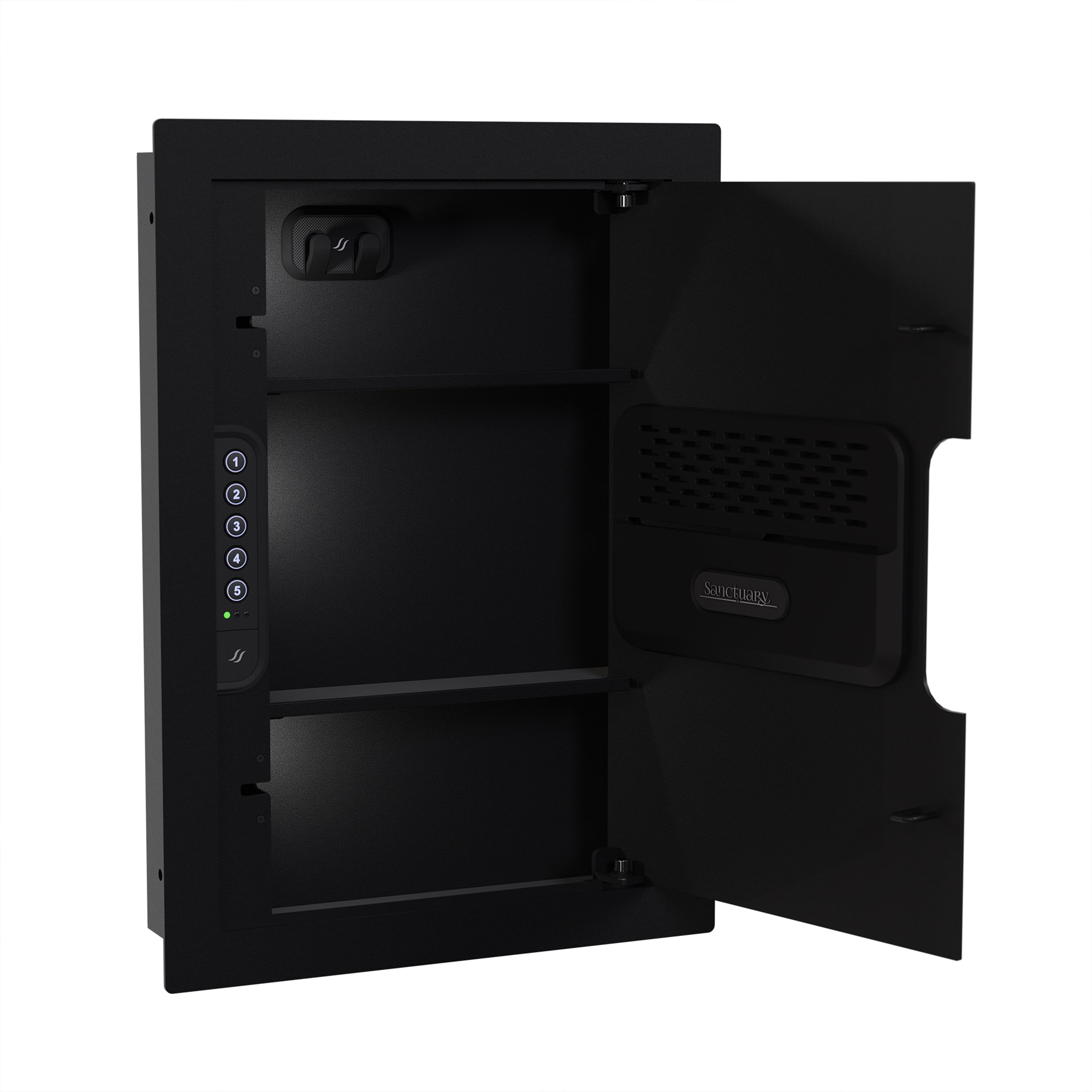 Home & Office In Wall Vault Black